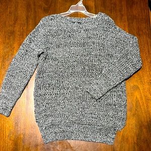 Black/gray sweater. Size small. Shein